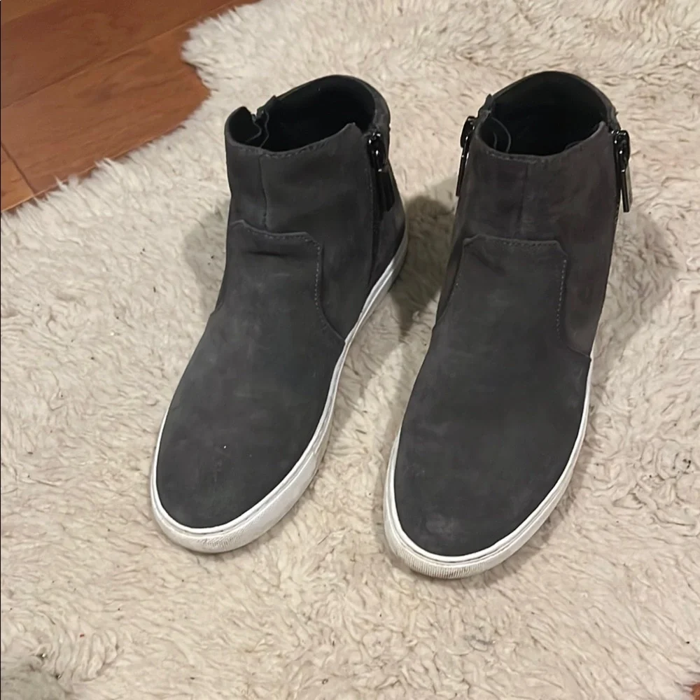 Gray Booties - Picture 1 of 6